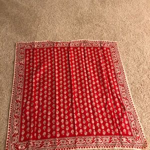 Madewell Cotton Bandana in Red